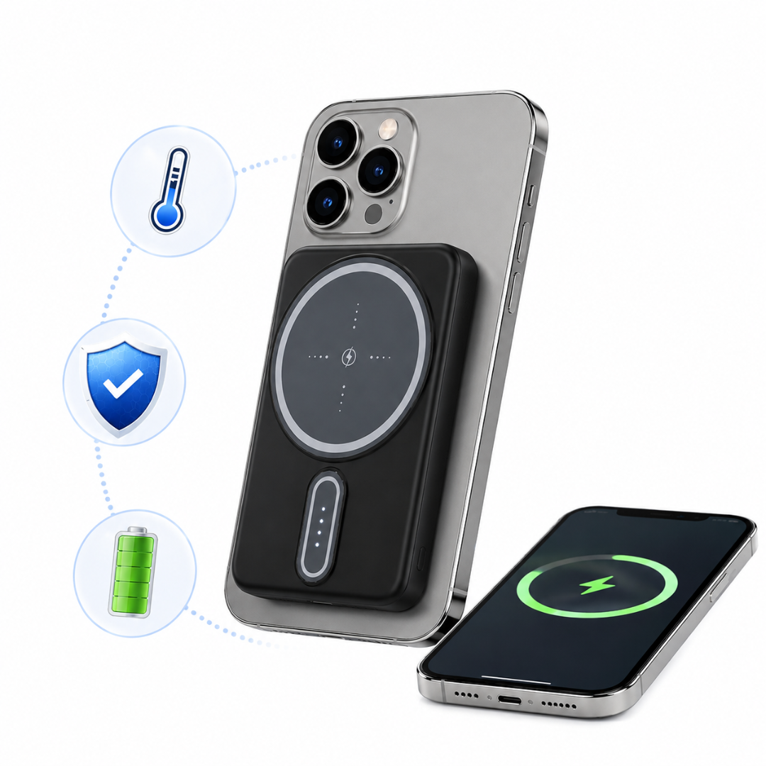 MagVolt Mini - MagSafe Magnetic Wireless Power Bank