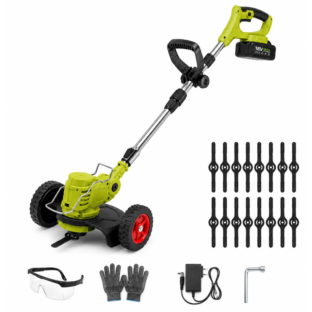 TurfVolt - 5in1 Cordless Grass Trimmer & Mower