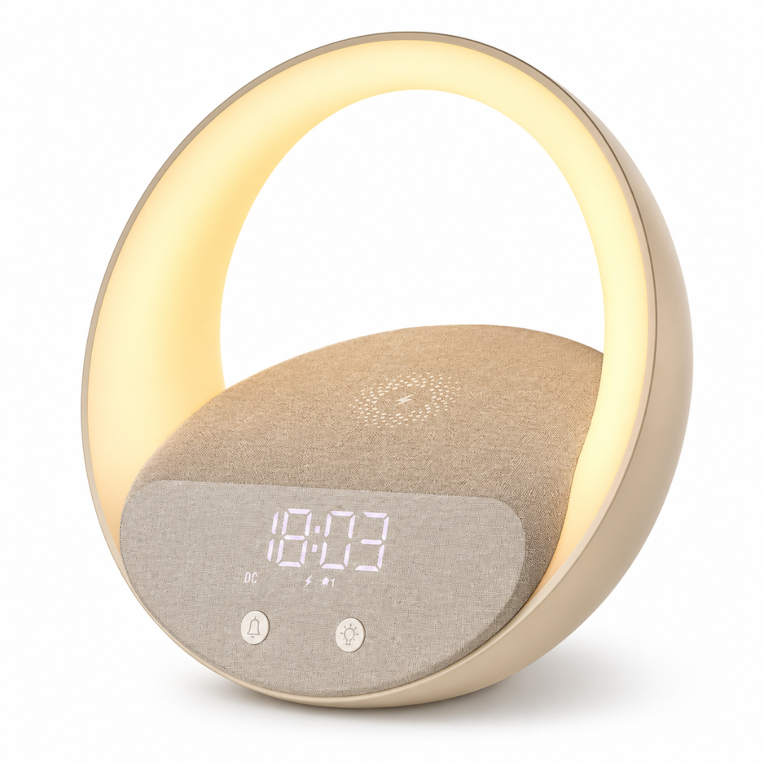 HaloDock - Wireless Charger & Alarm Clock