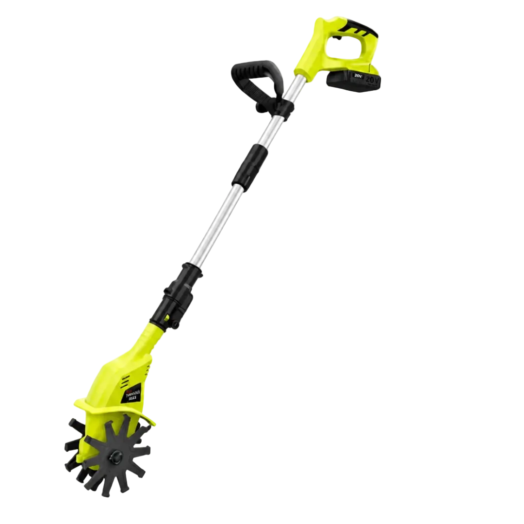 TurfVolt Max - 3-IN-1 Cordless Tiller & Cultivator with Extension Pole