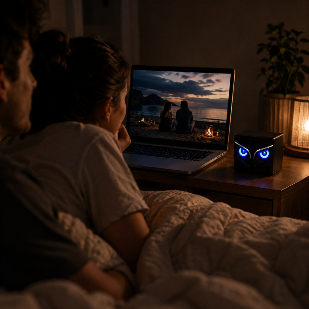 PulseGlow - LED Desktop Speakers with Bluetooth