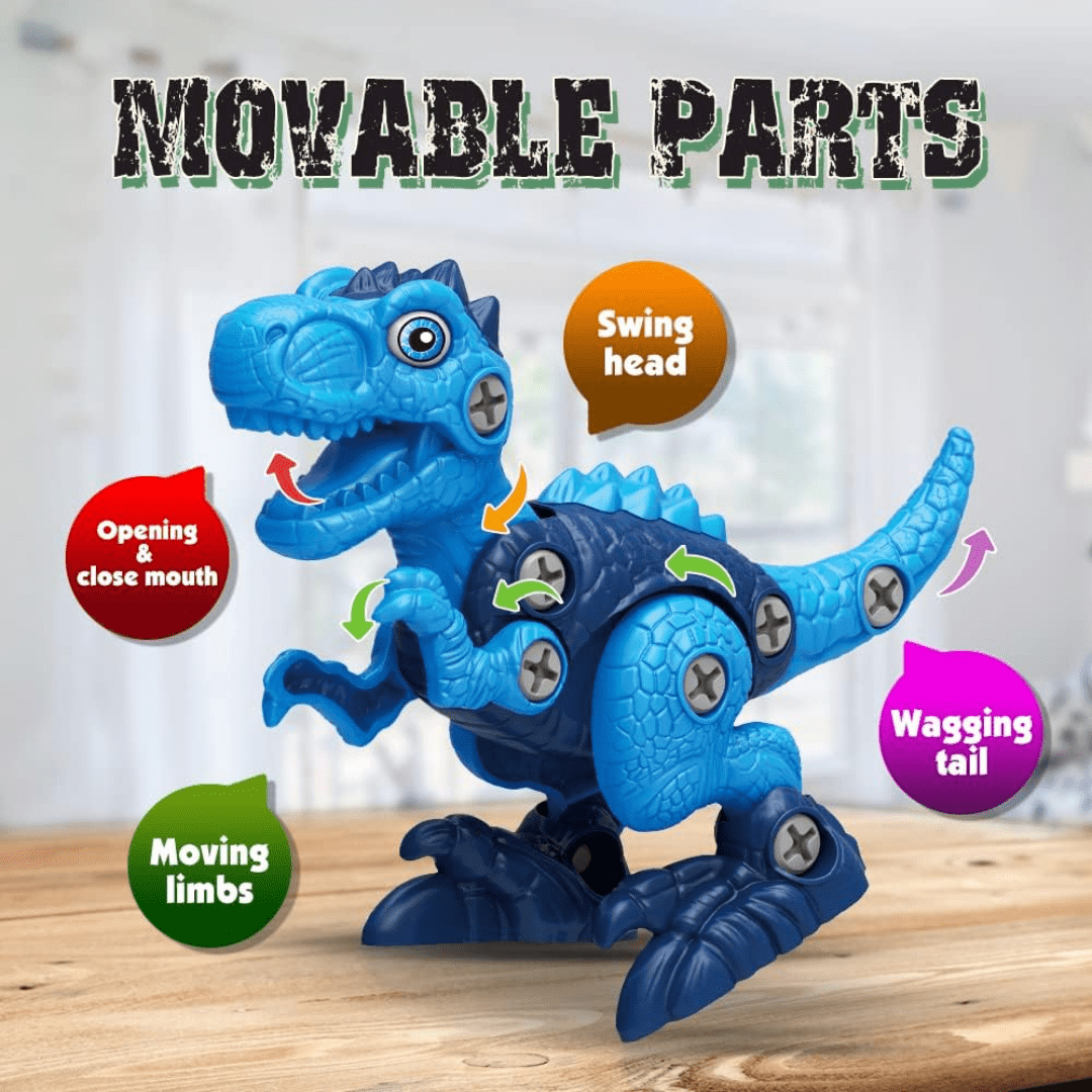 BuildBuddy - Dinosaur Learning Tool Set for Kids - OneTapWireless