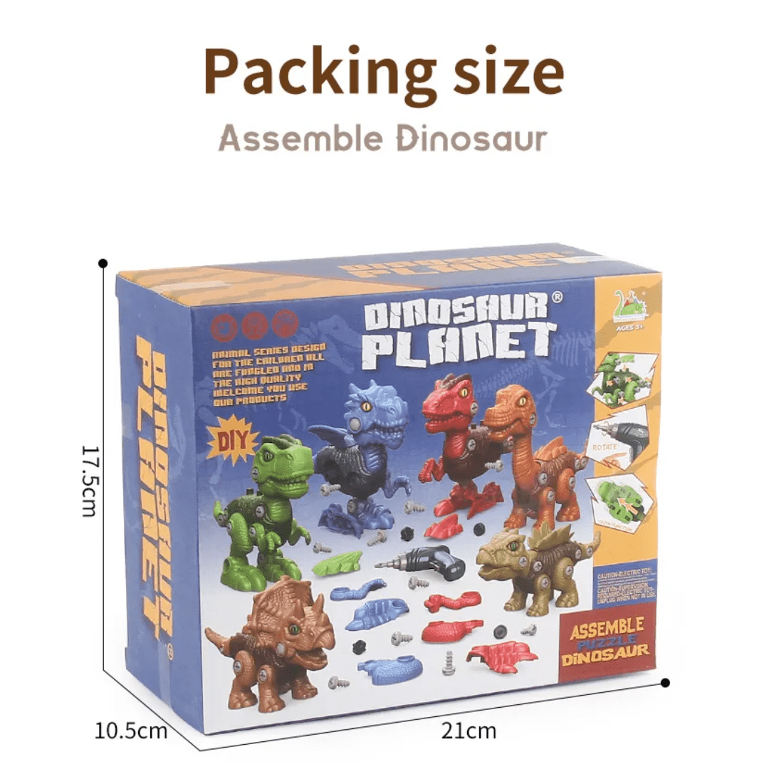 BuildBuddy - Dinosaur Learning Tool Set for Kids - OneTapWireless