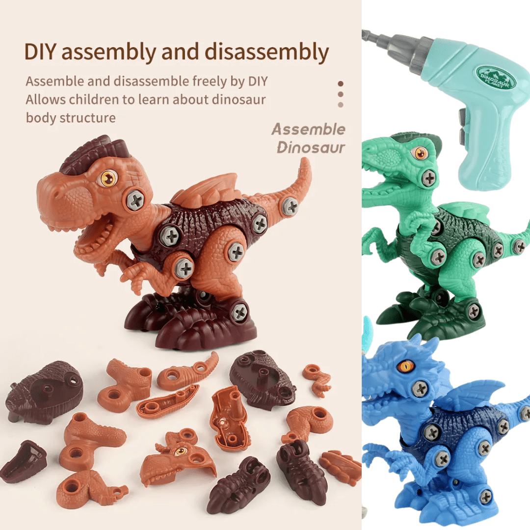 BuildBuddy - Dinosaur Learning Tool Set for Kids - OneTapWireless