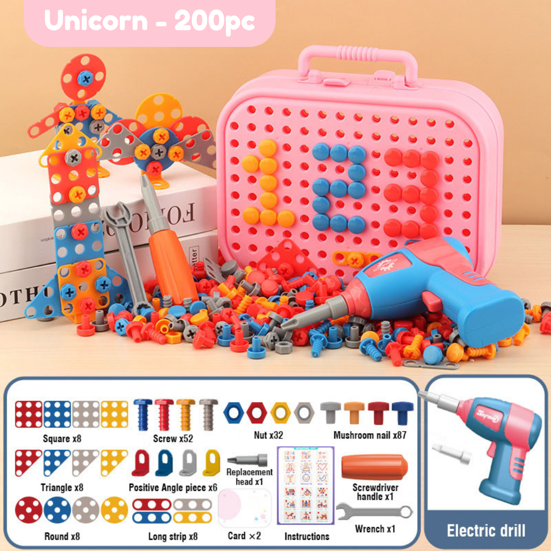 BuildBuddy - Learning Tool Set for Kids - OneTapWireless