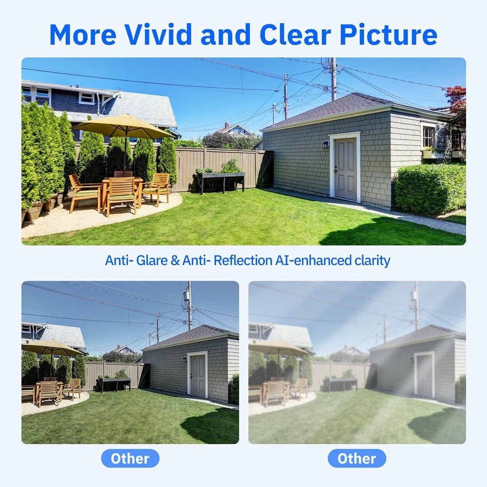 ClearGuard Pro - Smart Window Security Camera - OneTapWireless