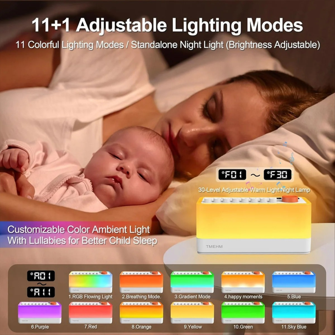 Dreamly White Noise Machine for Kids - OneTapWireless