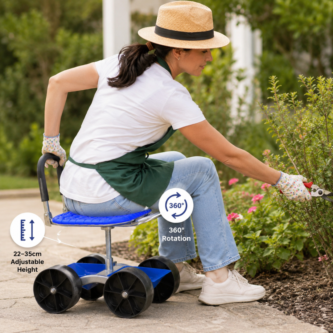 GardenCaddy - 360° Garden Work Cart