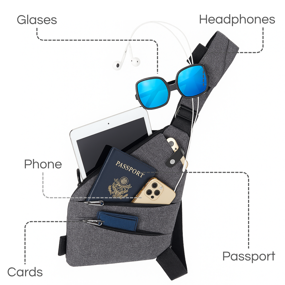 SlimGuard - Anti Theft Crossbody Bag