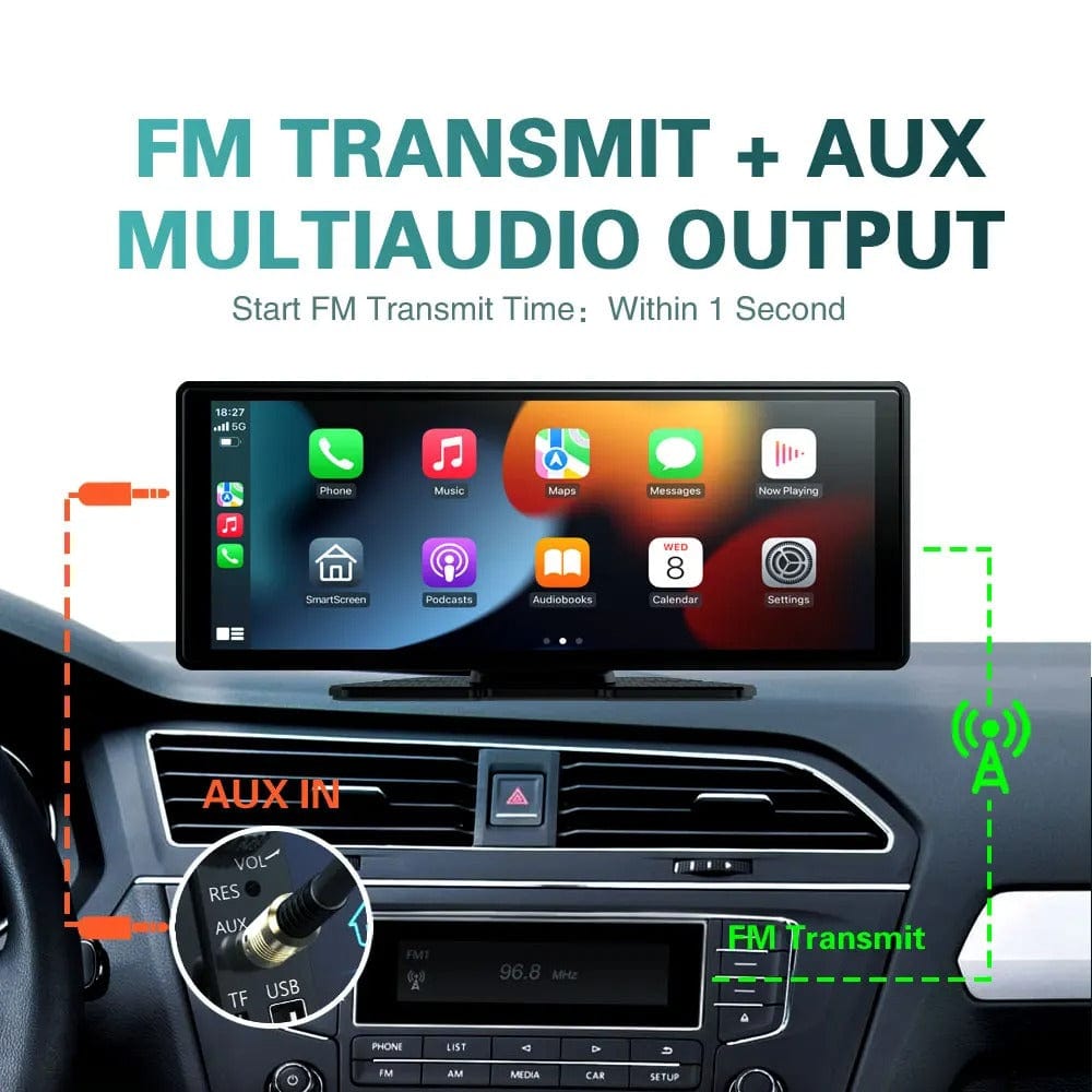 MountGo 2 Pro - Car Screen with Apple CarPlay & Android Auto