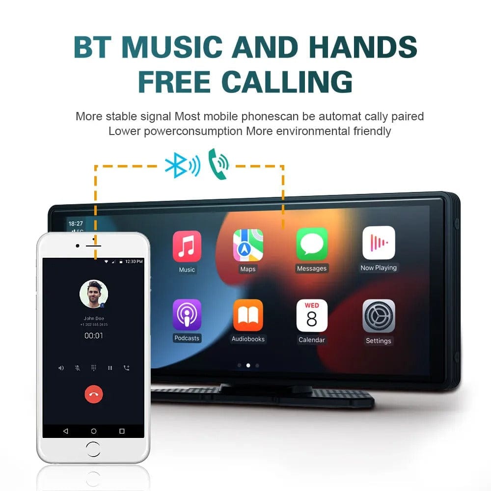 MountGo 2 Pro - Car Screen with Apple CarPlay & Android Auto