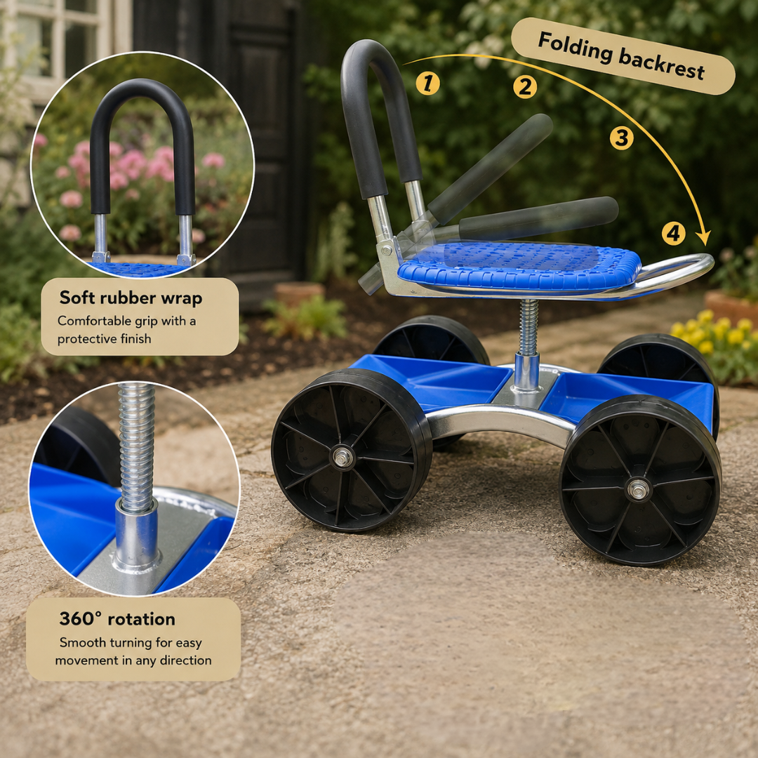 GardenCaddy - 360° Garden Work Cart
