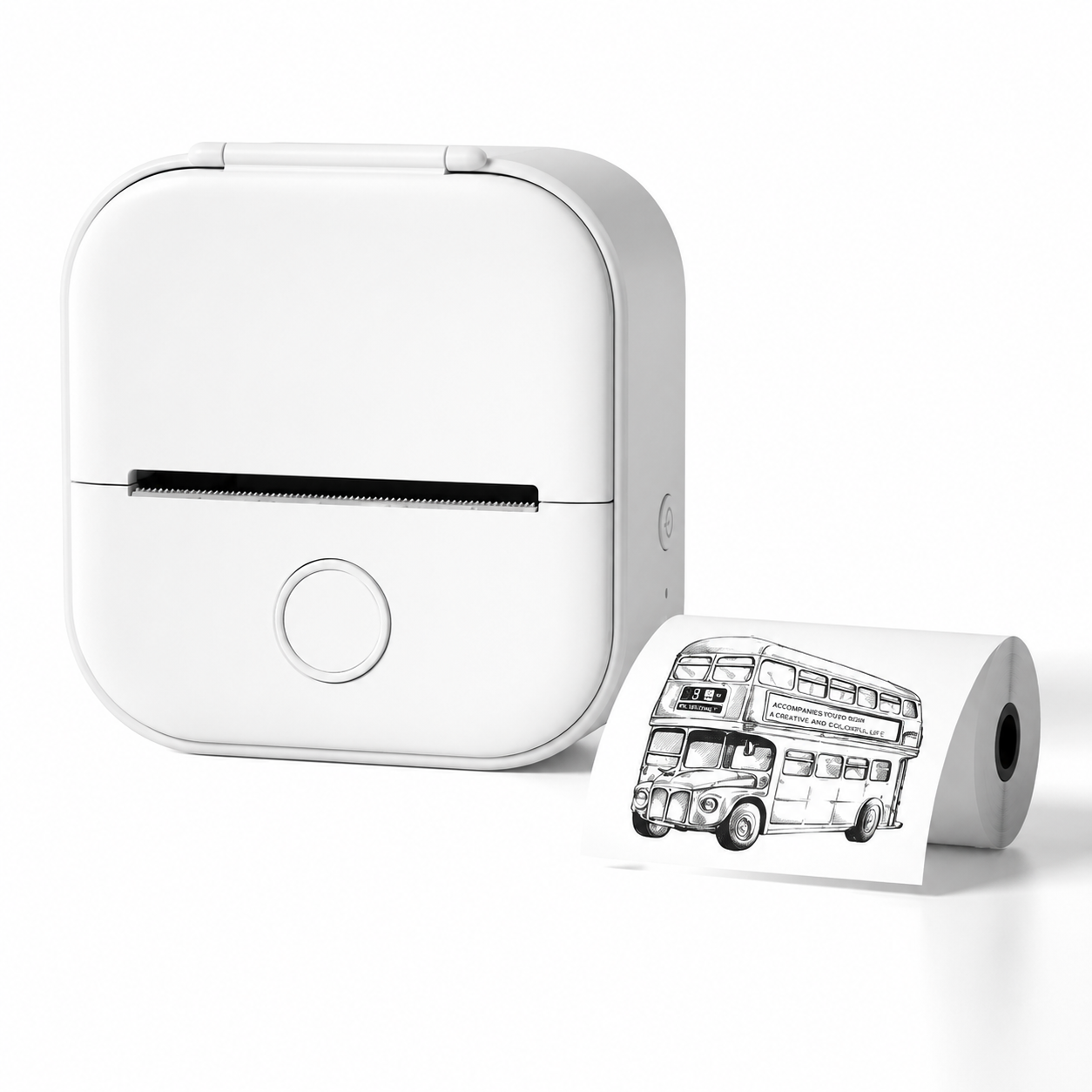 PrintBuddy - Portable Bluetooth Label Printer
