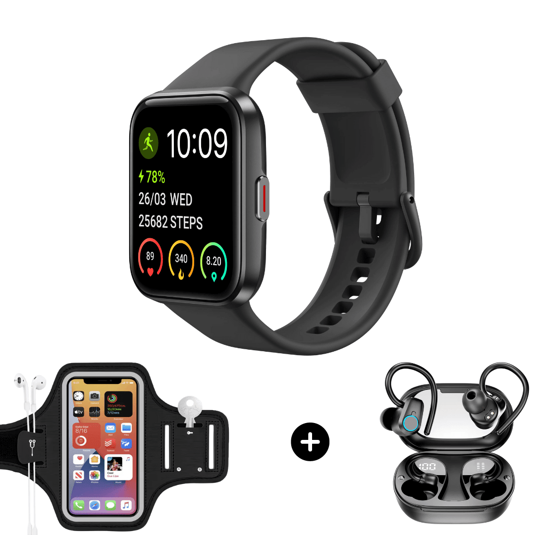 OneTap - Running Kit | Watch + EarPhones + Arm Band - OneTapWireless