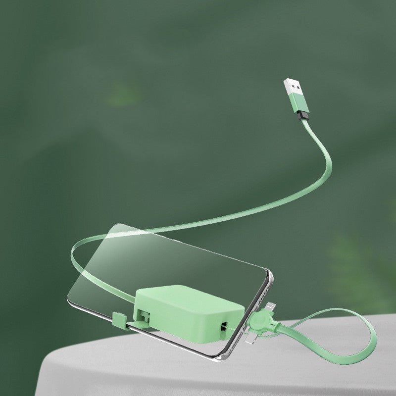 SnapCable – Retractable 3in1 Charging Cable - OneTapWireless