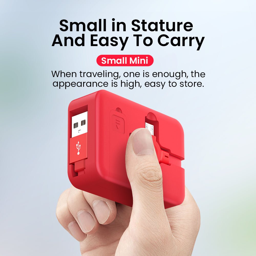 SnapCable – Retractable 3in1 Charging Cable - OneTapWireless