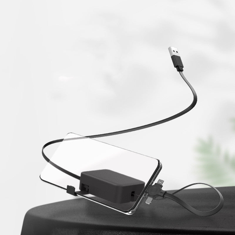 SnapCable – Retractable 3in1 Charging Cable - OneTapWireless
