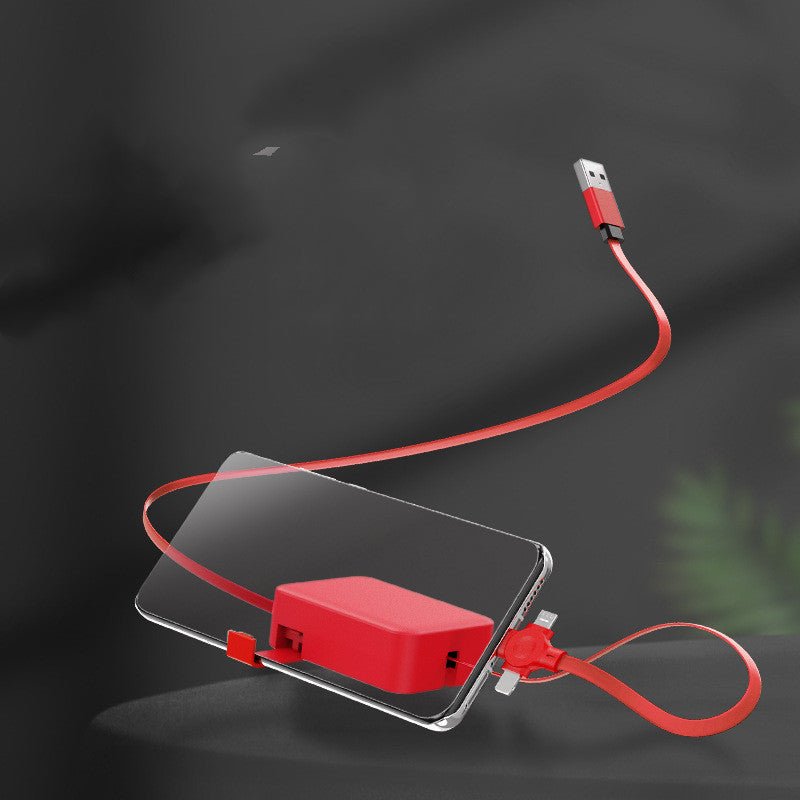 SnapCable – Retractable 3in1 Charging Cable - OneTapWireless