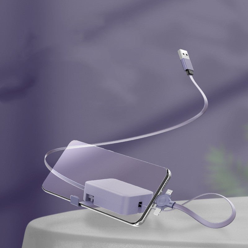 SnapCable – Retractable 3in1 Charging Cable - OneTapWireless