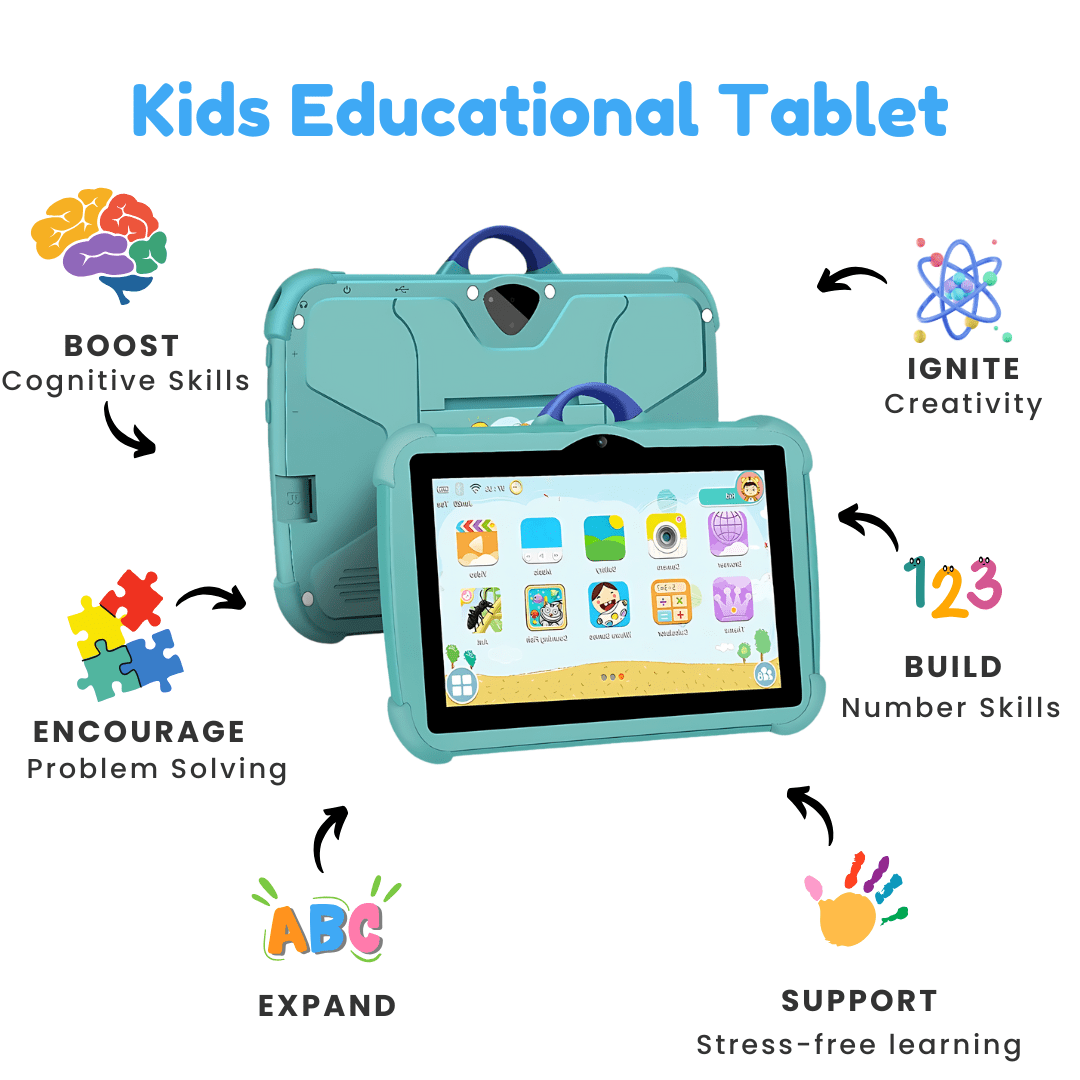 TinyBuddy 2 - Kids Educational Tablet - OneTapWireless