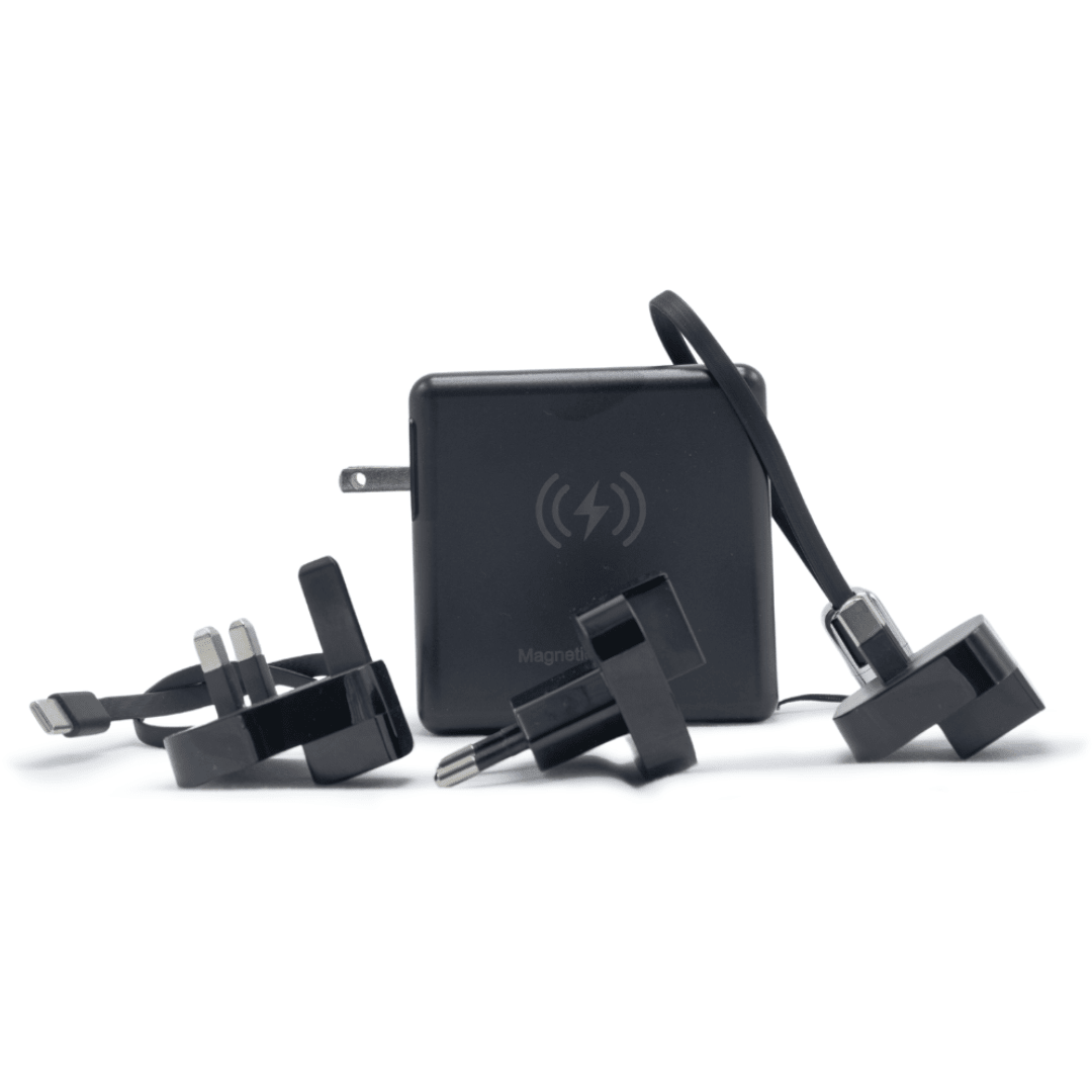 VersaCharge Global 6 - in - 1 Travel Adapter - OneTapWireless