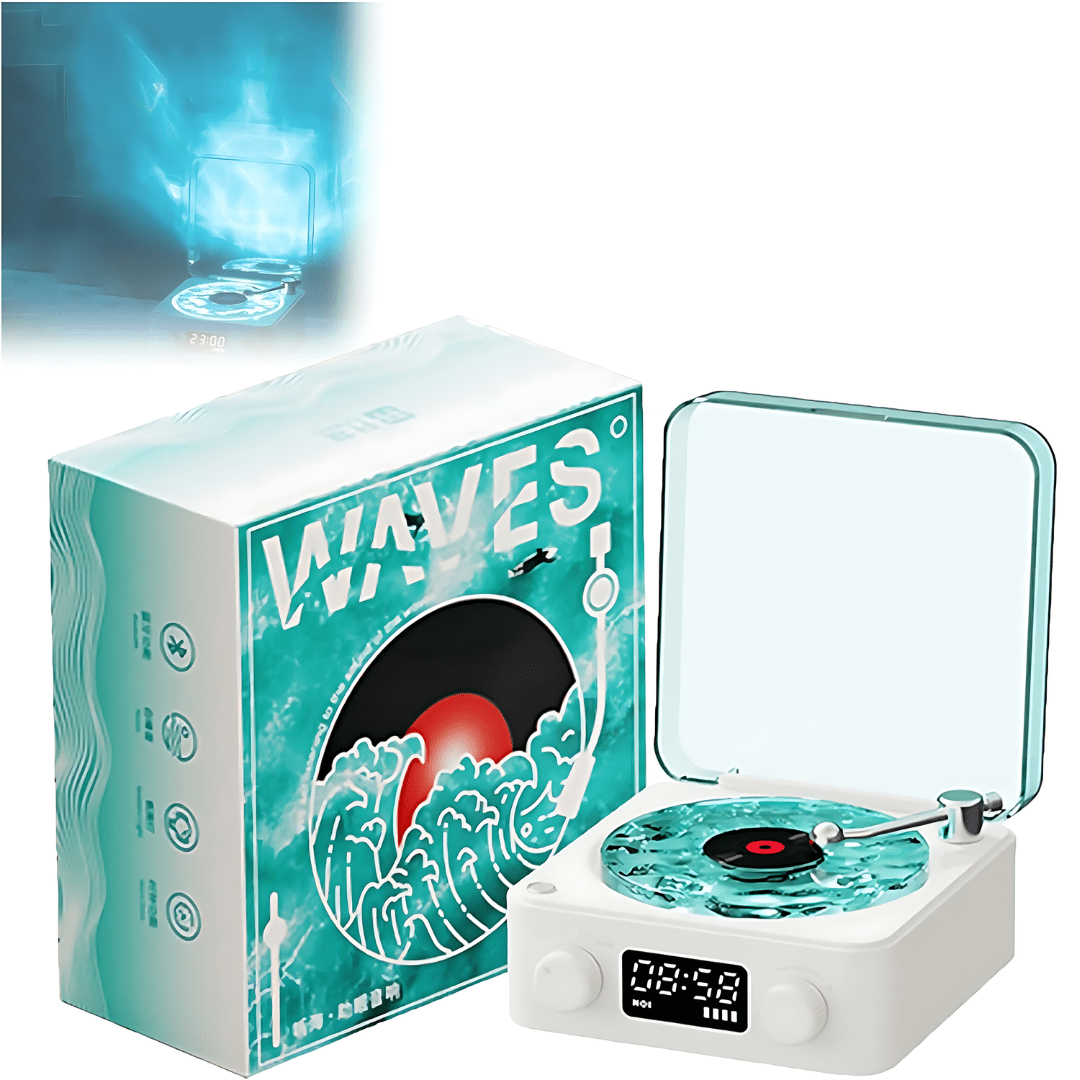 WavesVinyl - Galaxy Projector Speaker - OneTapWireless
